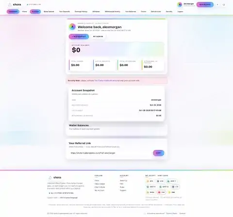 H-TPL23 member dashboard preview